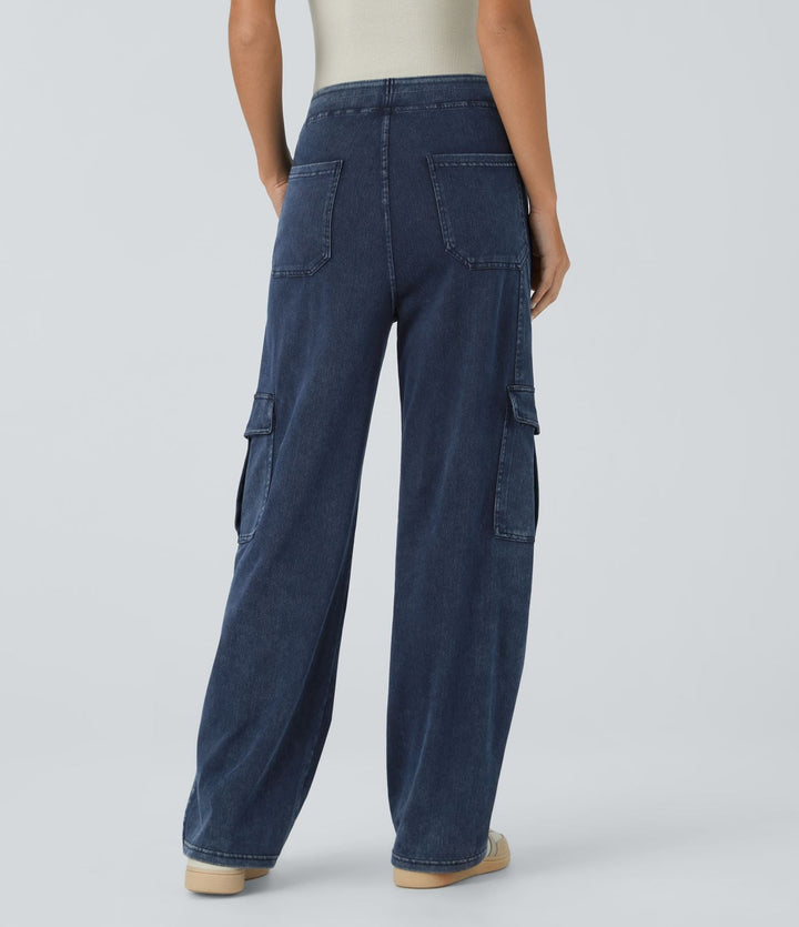 Kyana™ | Stretchy Cargo Jeans voor Vrouwen