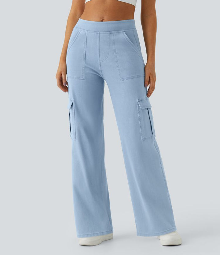 Kyana™ | Stretchy Cargo Jeans voor Vrouwen