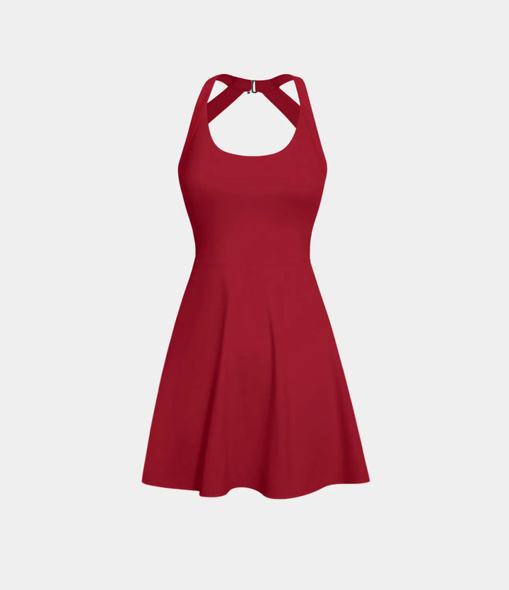 Aluna™ | Elegant Getailleerde Zomerjurk voor een Vrouwelijke Look