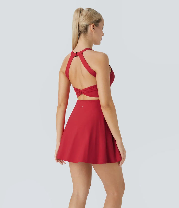Aluna™ | Elegant Getailleerde Zomerjurk voor een Vrouwelijke Look