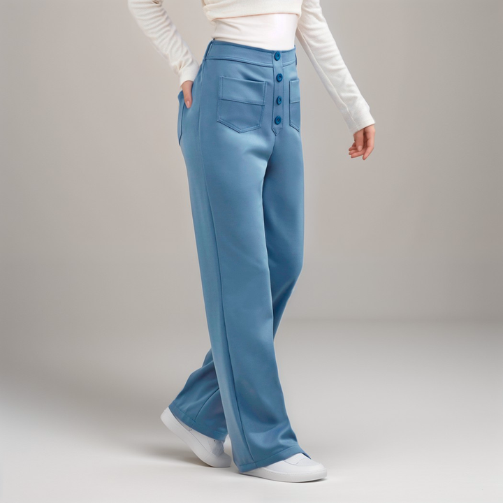 Liva – De ultieme high-waist stretchbroek voor elke dag. Stijlvol, comfortabel én 1+1 GRATIS!