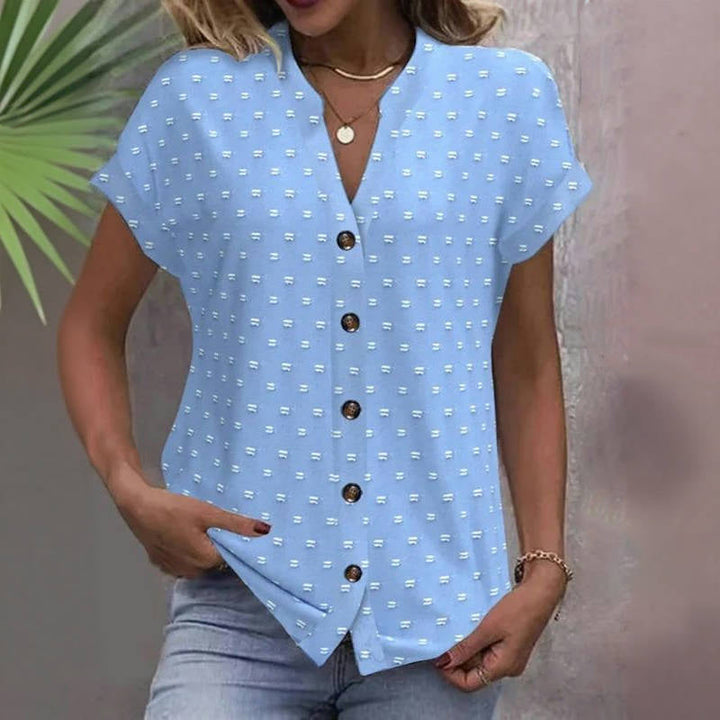 Luchtige Retro Blouse met Vintage Flair