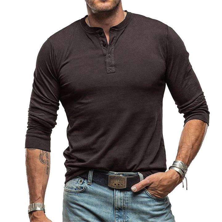 Alessandro™ Vintage shirt met lange mouwen