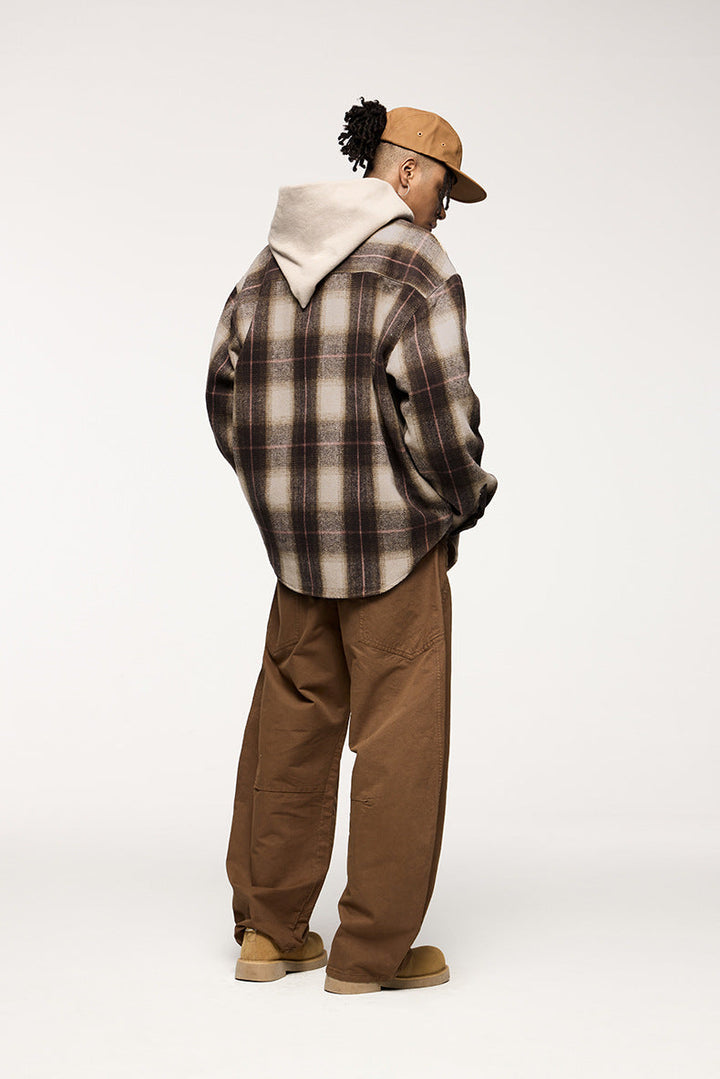 Haru™ | Oversized Ruitjas in Japanse Retrostijl – Flanellen Shacket