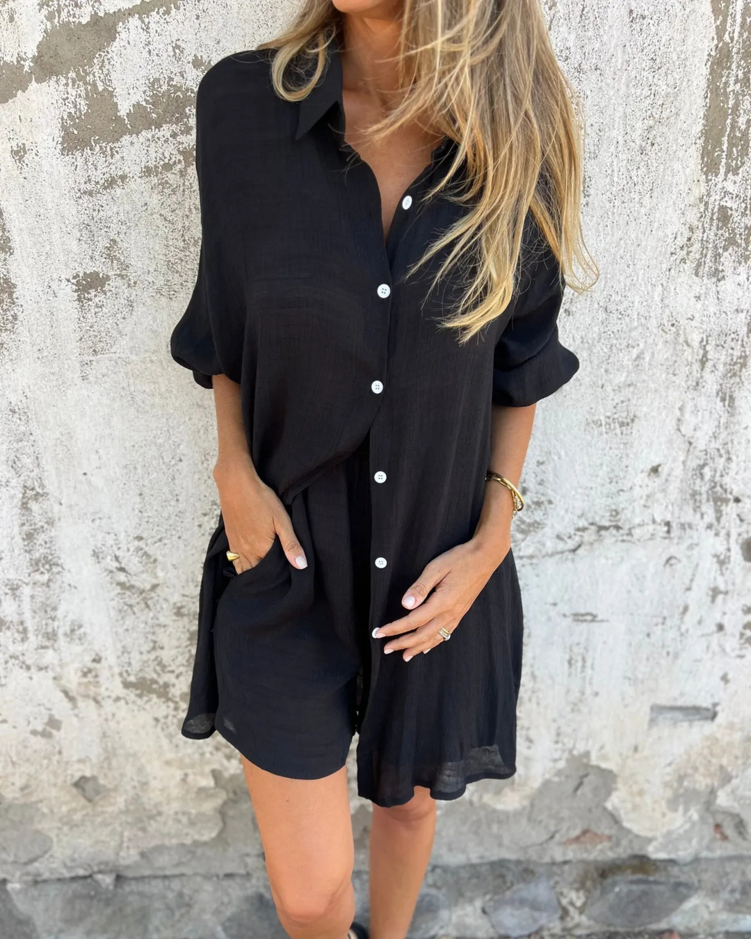 Solène™ | Luchtige Set van Shirt en Short