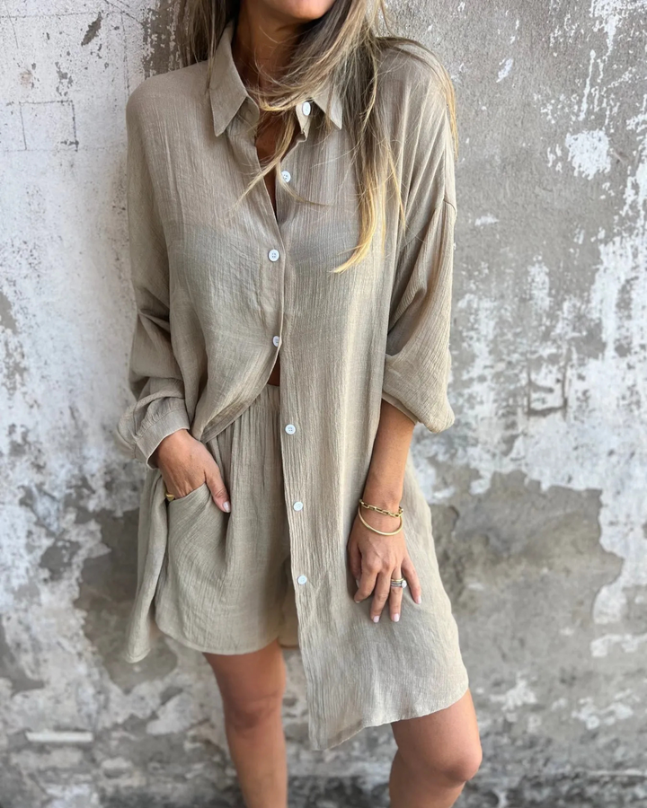 Solène™ | Luchtige Set van Shirt en Short