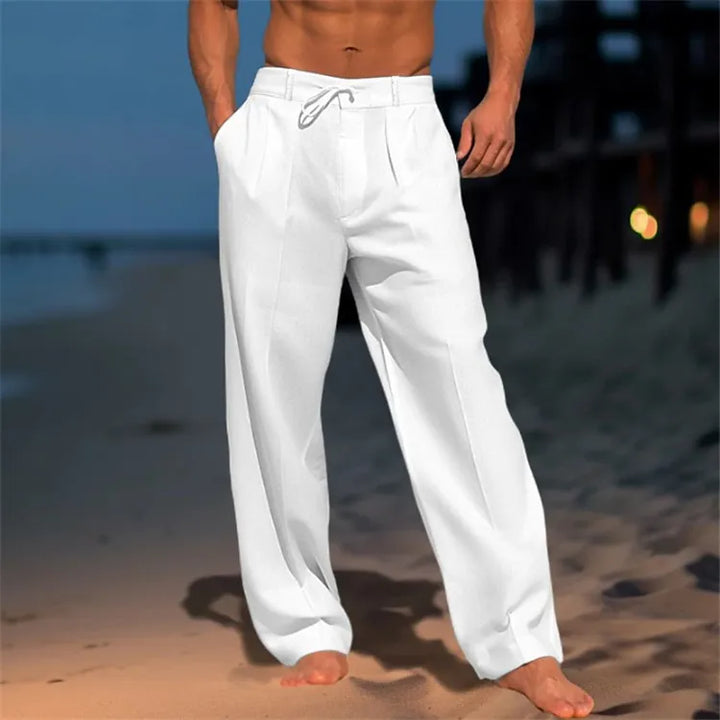 Liam – Luchtige Linnen Broek.