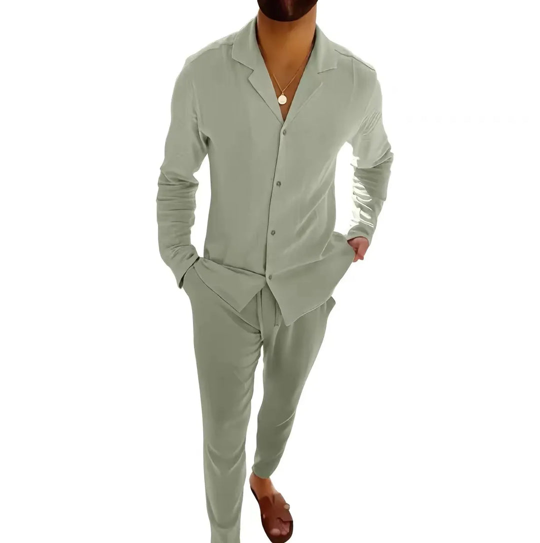 Azzaro® | Linnen Zomerset voor Heren