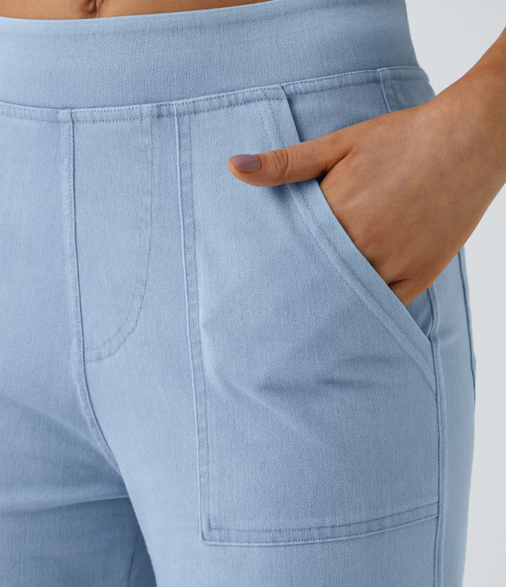 Kyana™ | Stretchy Cargo Jeans voor Vrouwen
