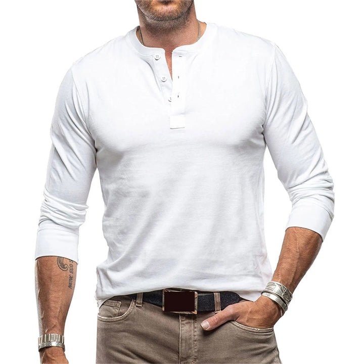 Alessandro™ Vintage shirt met lange mouwen