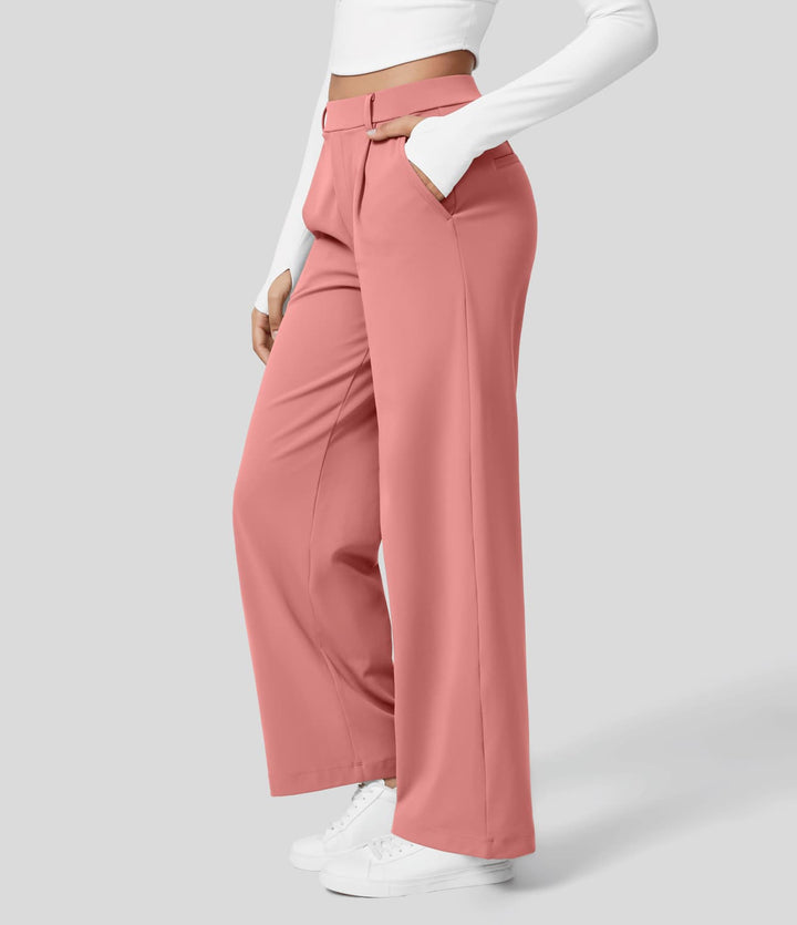Talina™ | Straight Leg Broek met Tijdloze Klasse
