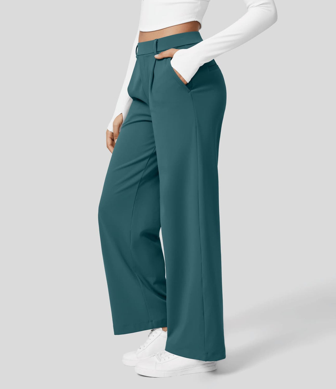 Talina™ | Straight Leg Broek met Tijdloze Klasse