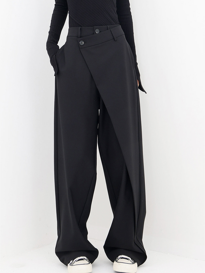 Baukje| Trendy asymmetrische broek.