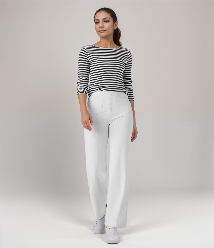 Liva – De ultieme high-waist stretchbroek voor elke dag. Stijlvol, comfortabel én 1+1 GRATIS!