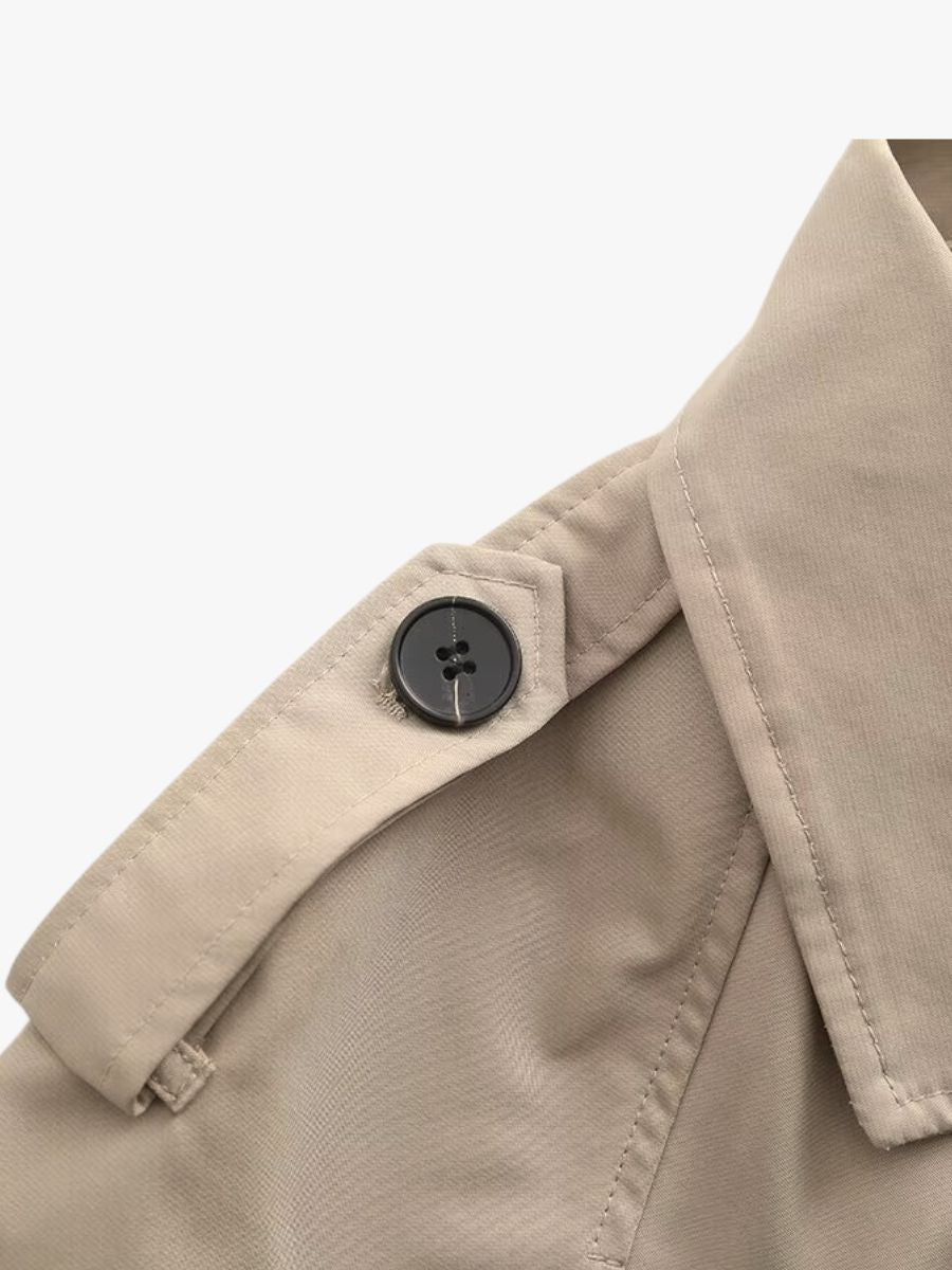 Zara - Cropped Trenchcoat