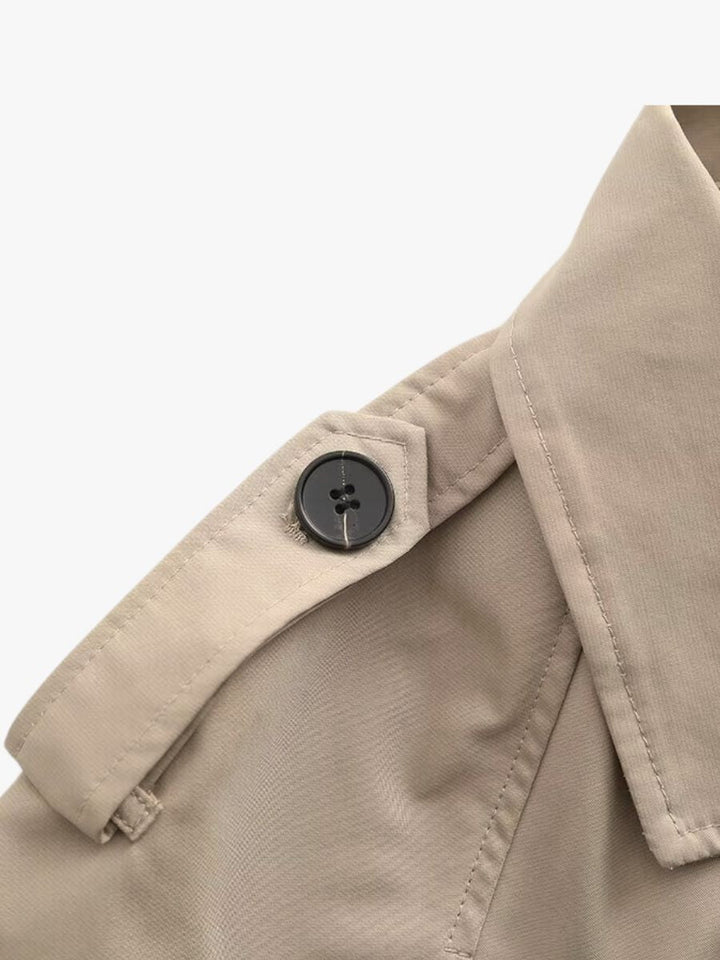Zara - Cropped Trenchcoat