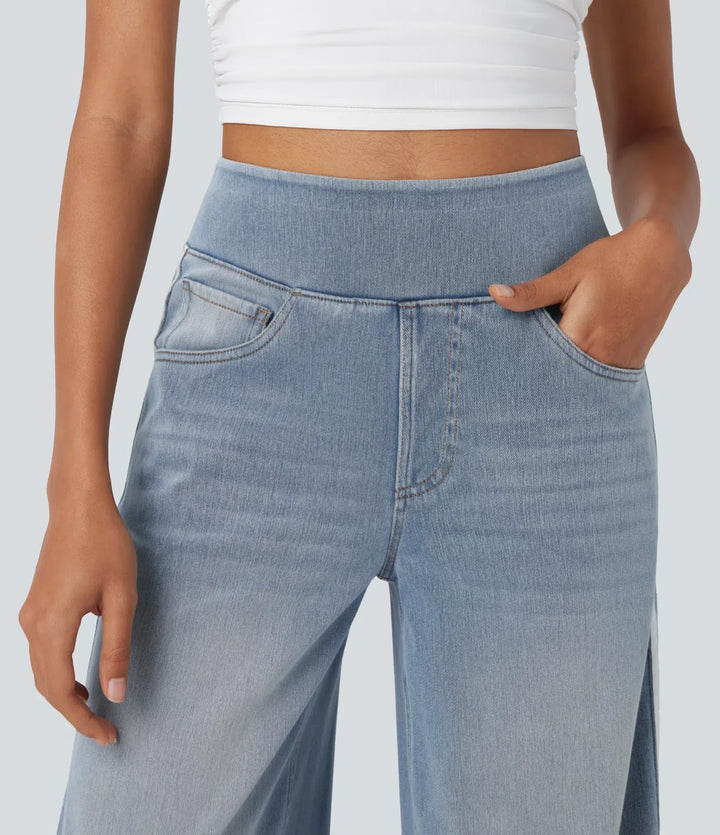 Elira™ | Zachte Comfortbroek met Diepe Zakken
