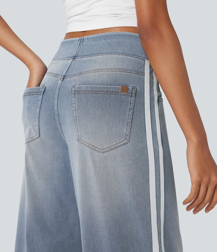 Elira™ | Zachte Comfortbroek met Diepe Zakken