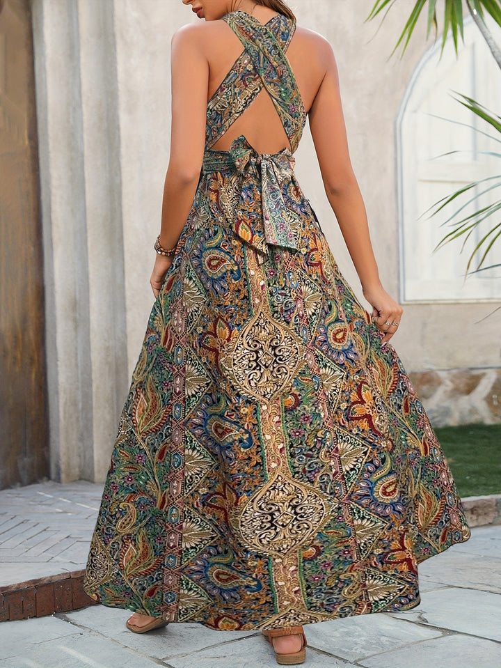 Aurelia™ | Zomerse Halter Maxi-jurk