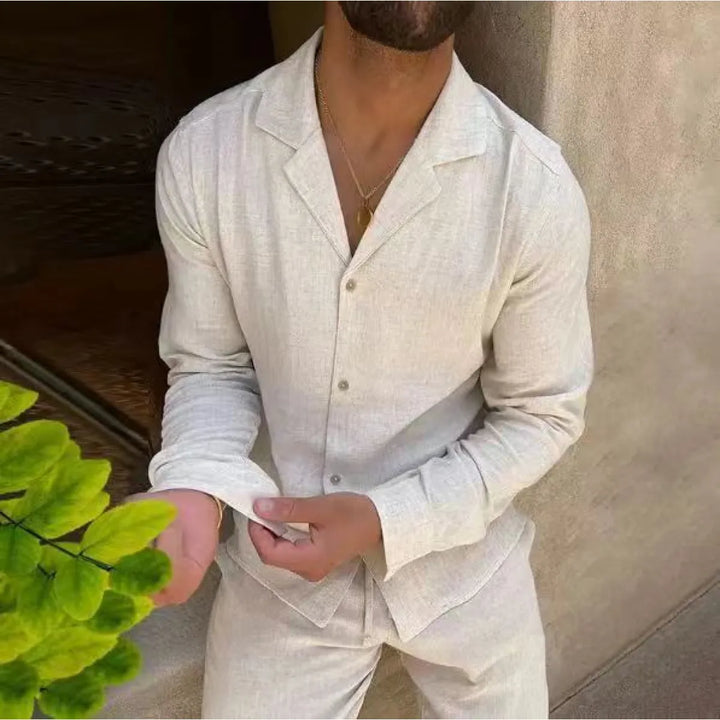 Azzaro® | Linnen Zomerset voor Heren