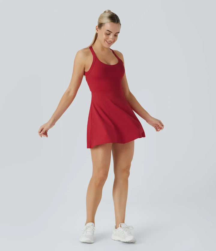 Aluna™ | Elegant Getailleerde Zomerjurk voor een Vrouwelijke Look