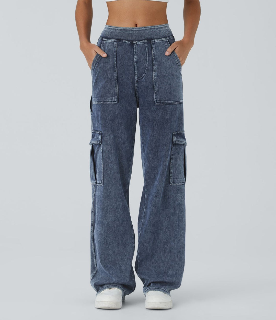 Kyana™ | Stretchy Cargo Jeans voor Vrouwen