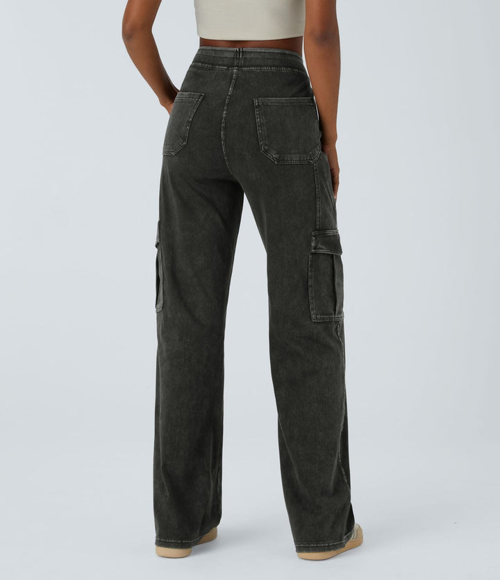 Kyana™ | Stretchy Cargo Jeans voor Vrouwen