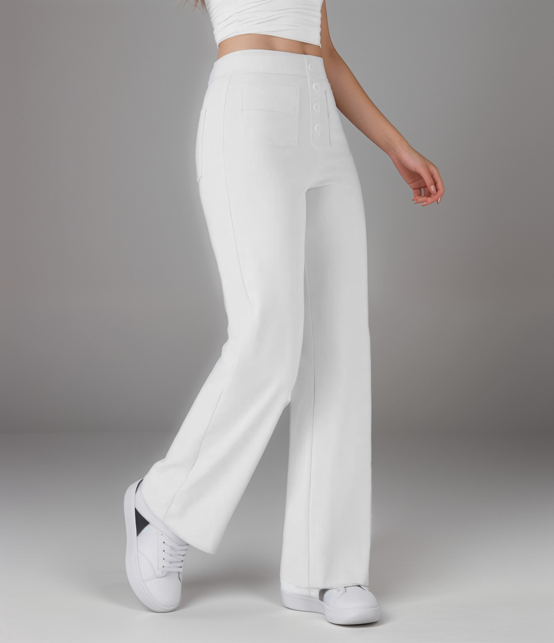 Liva – De ultieme high-waist stretchbroek voor elke dag. Stijlvol, comfortabel én 1+1 GRATIS!