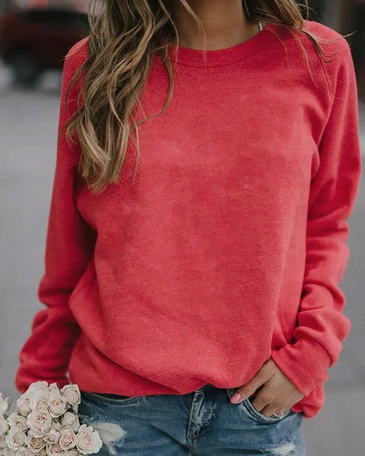 Liesje | Een elegant en comfortabel sweatshirt met een ronde halslijn.