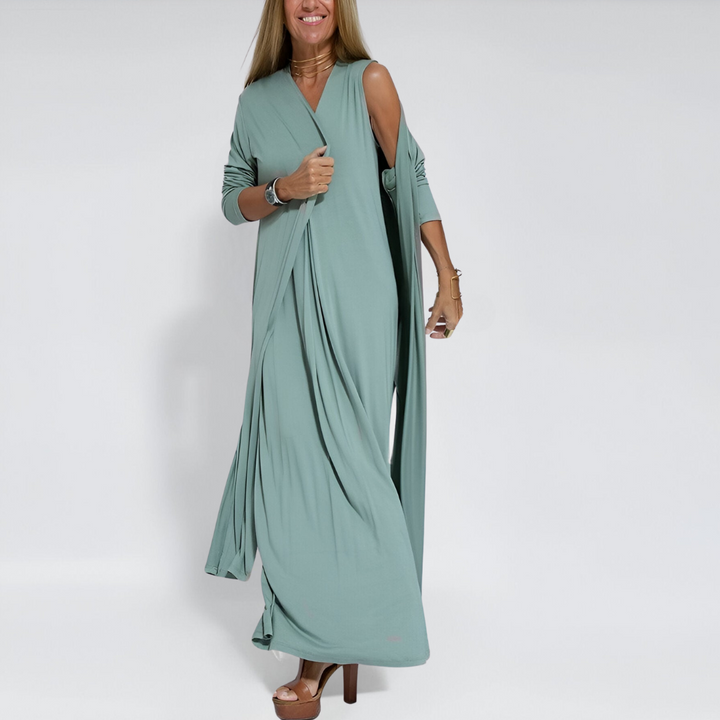 Sanne™ | Elegante Zomerjurk + Gratis Vest