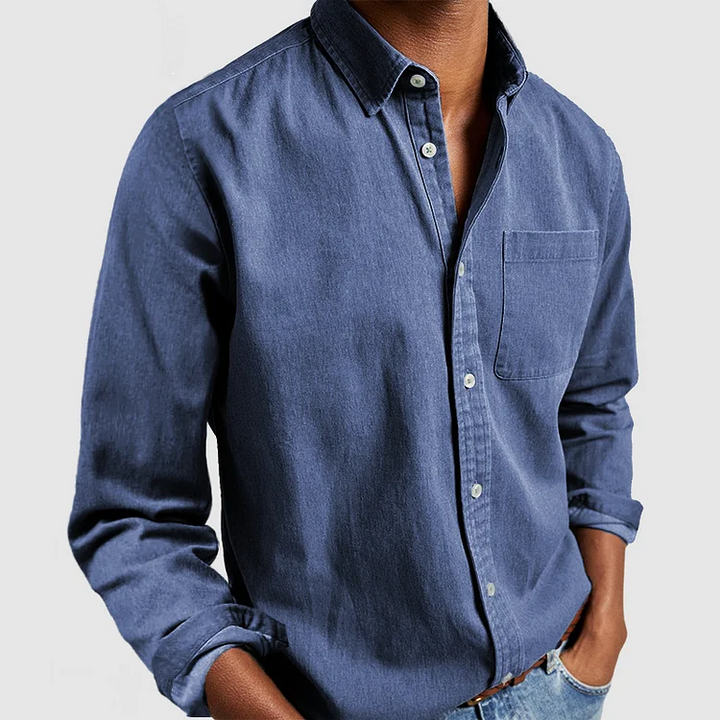 🌿 Luca Premium Casual Overhemd – Lange Mouwen