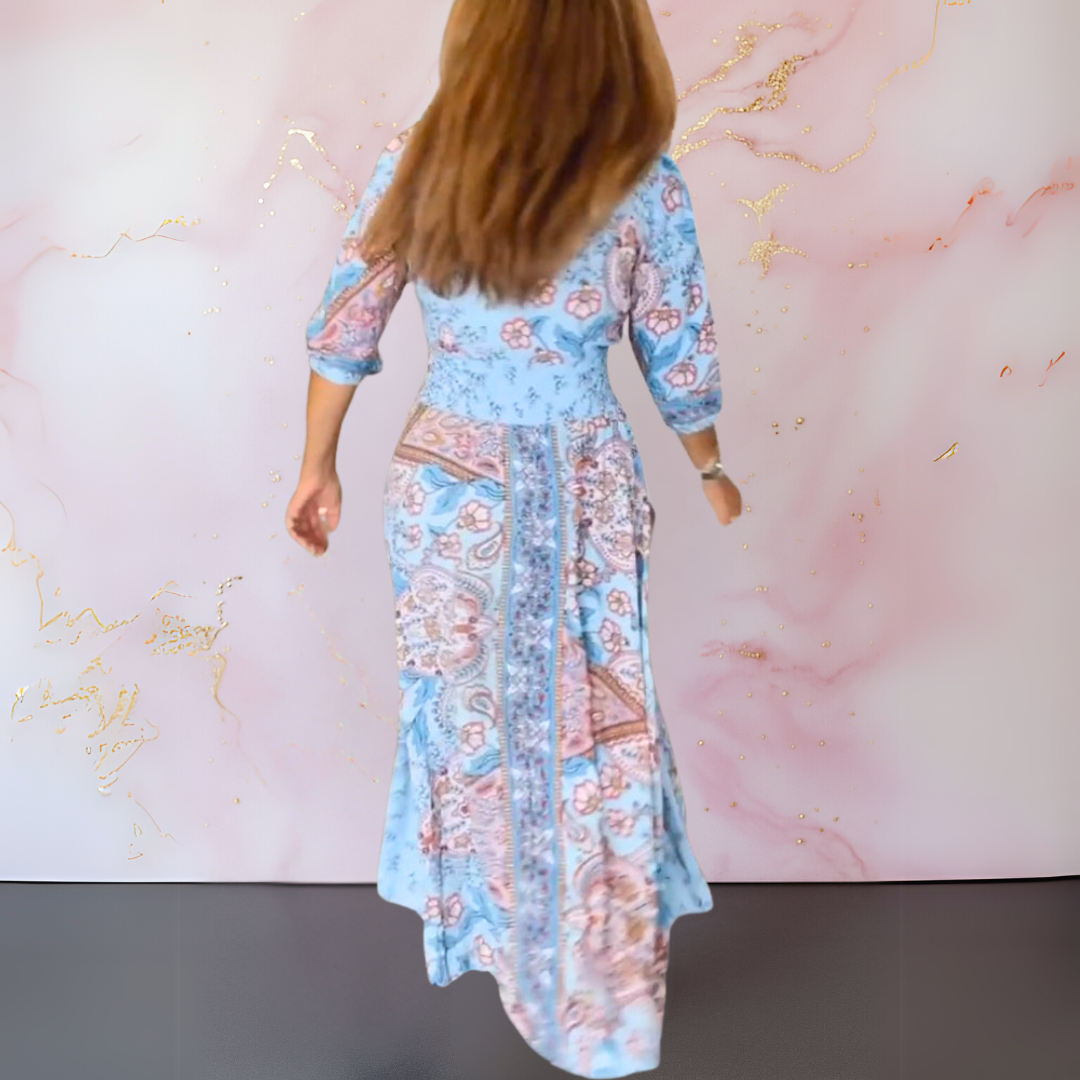 Lyra™ | Luchtige Zomerjurk met Elegante V-hals