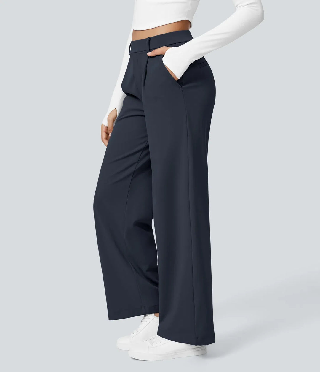Talina™ | Straight Leg Broek met Tijdloze Klasse