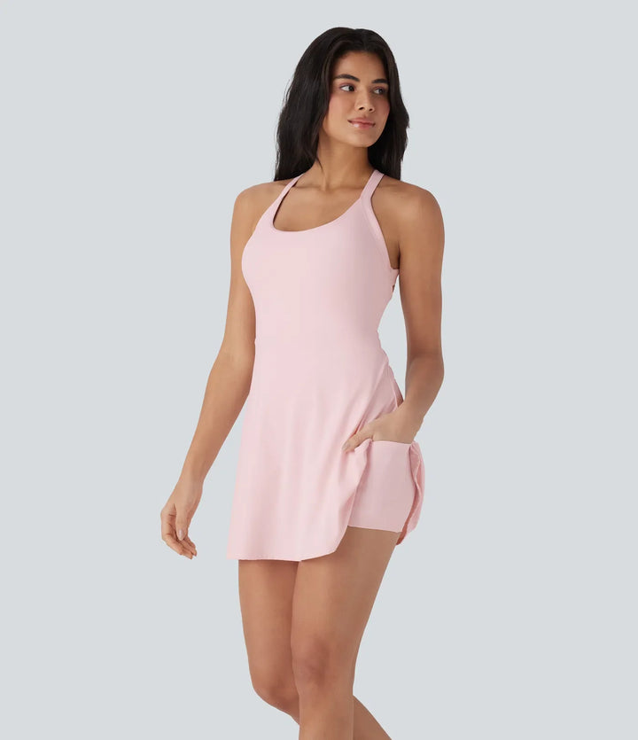Aluna™ | Elegant Getailleerde Zomerjurk voor een Vrouwelijke Look