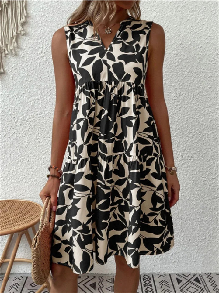 Judith | Elegante Jurk met Flatterende V-hals