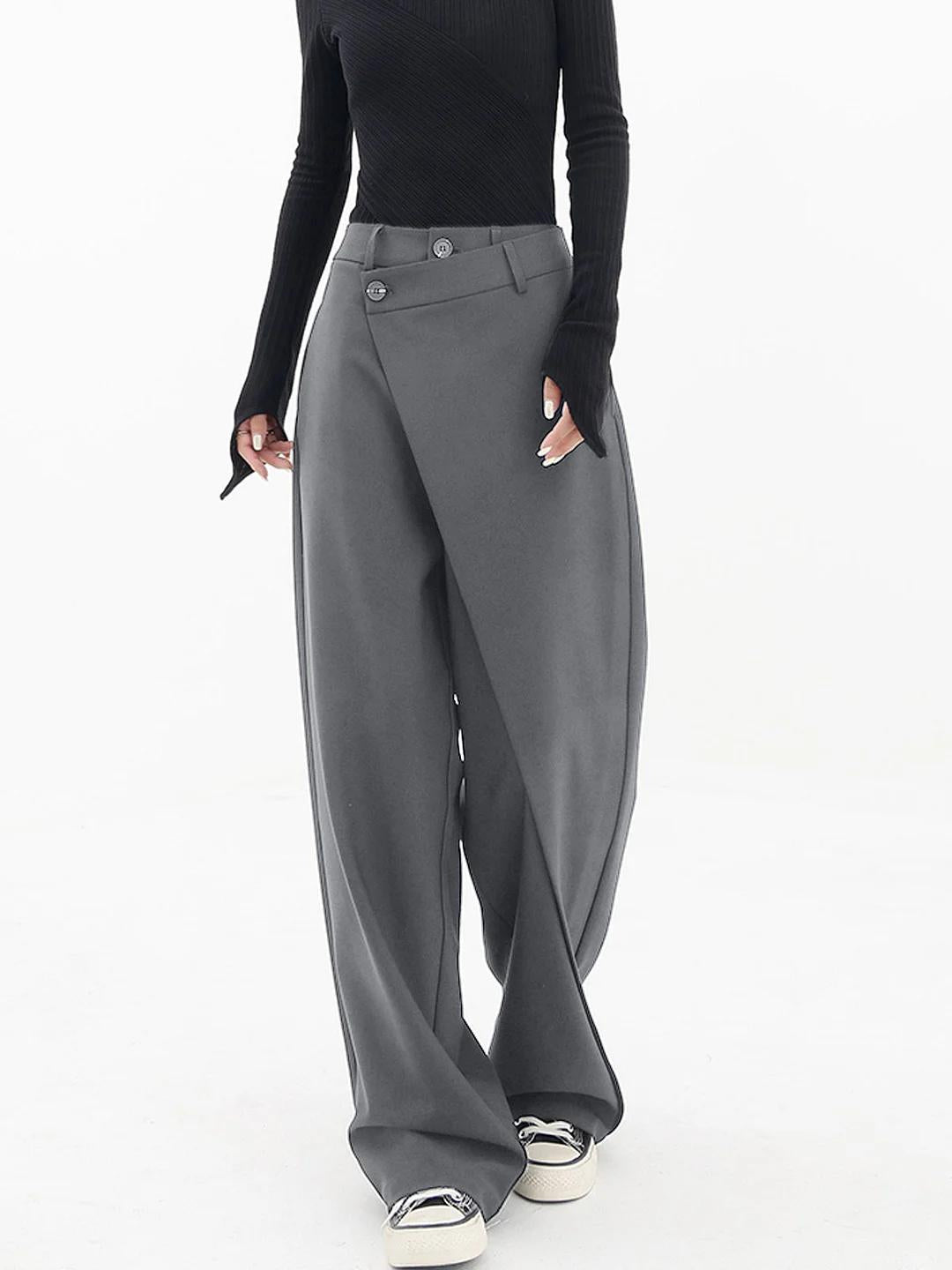Baukje| Trendy asymmetrische broek.