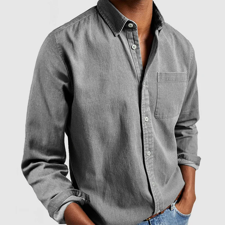 🌿 Luca Premium Casual Overhemd – Lange Mouwen