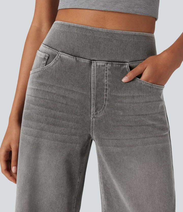Elira™ | Zachte Comfortbroek met Diepe Zakken