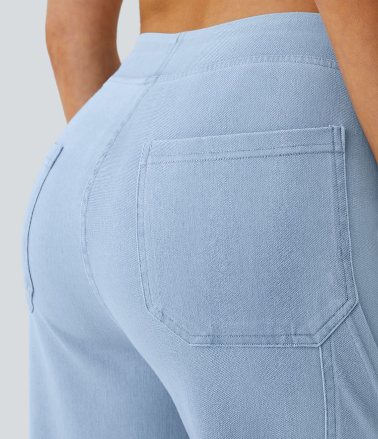 Kyana™ | Stretchy Cargo Jeans voor Vrouwen