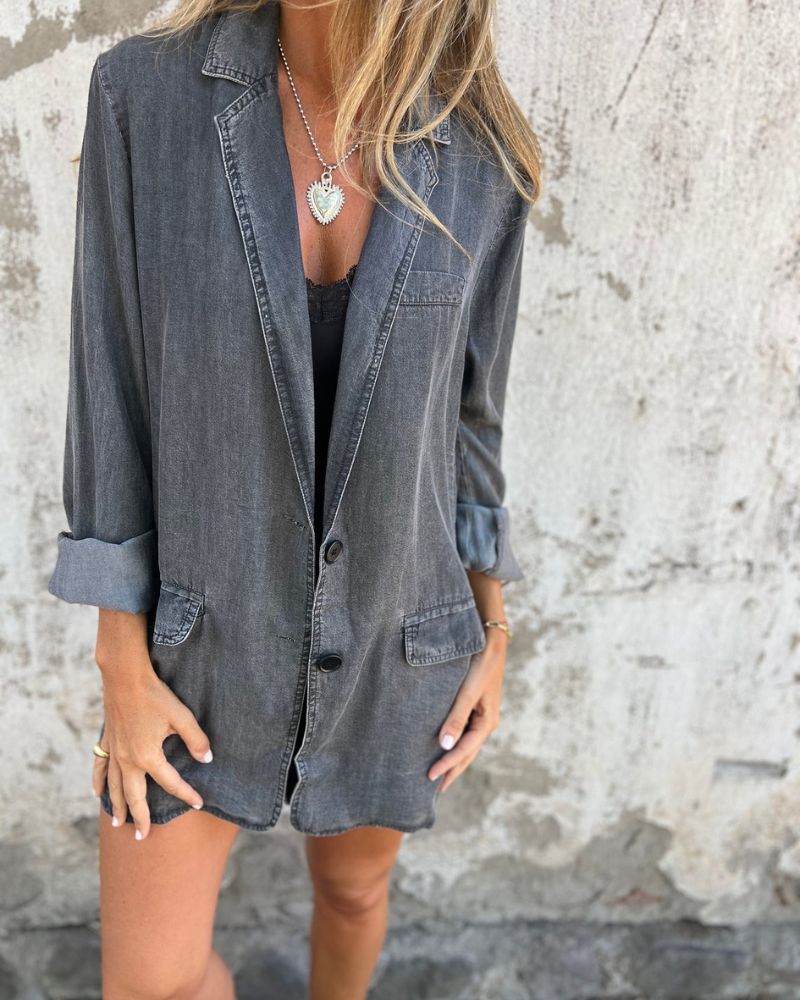 Jade® | Casual Denim Blazer