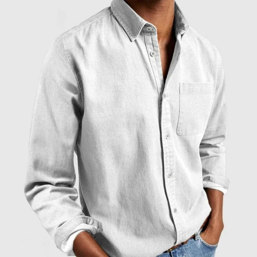 🌿 Luca Premium Casual Overhemd – Lange Mouwen