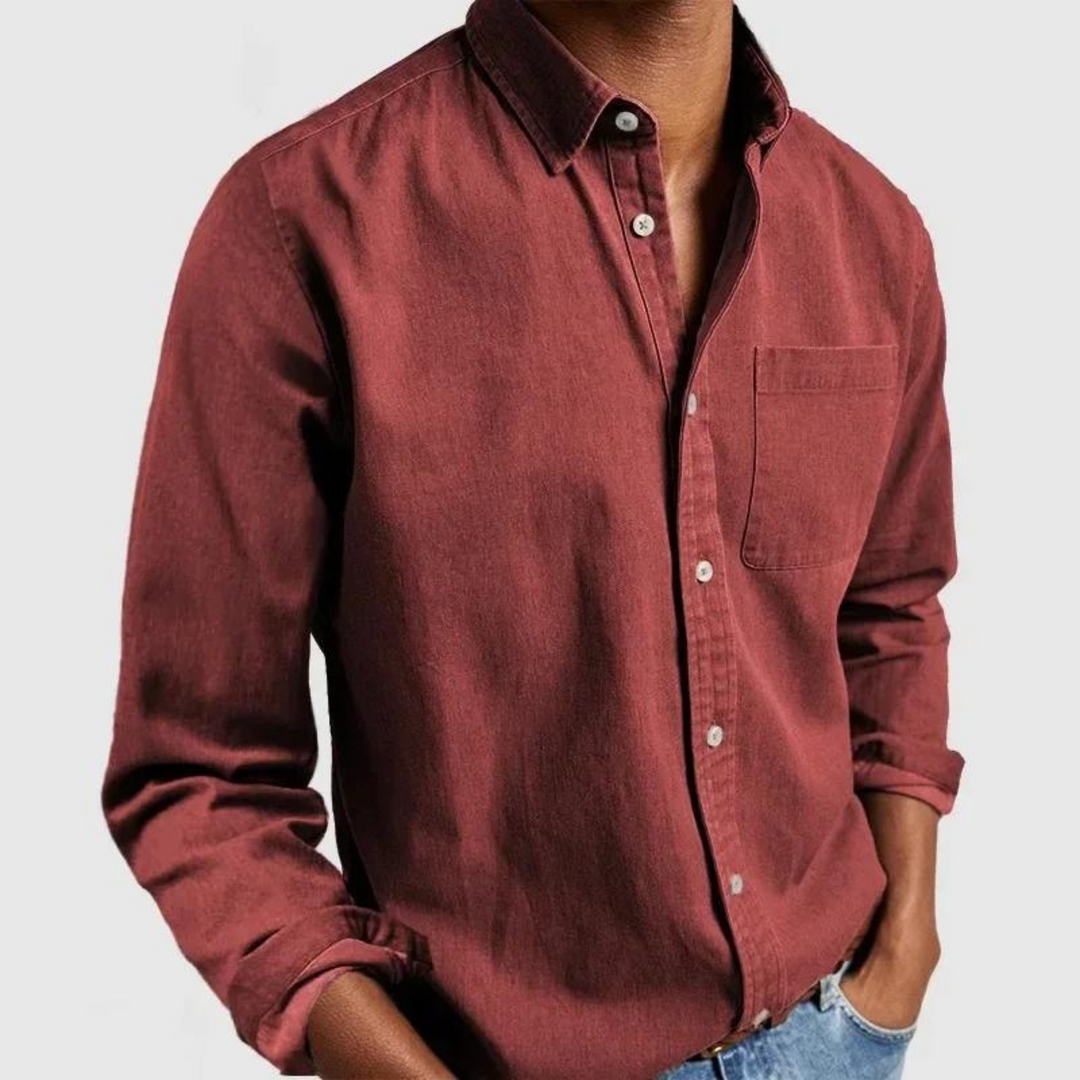 🌿 Luca Premium Casual Overhemd – Lange Mouwen
