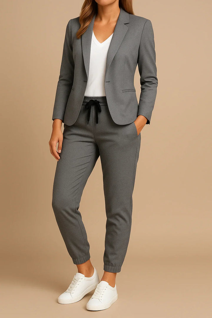 Claire™ | Tweedelige dames set – Blazer & Pantalon in tijdloze stijl