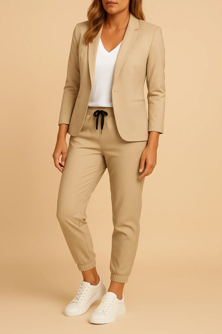 Claire™ | Tweedelige dames set – Blazer & Pantalon in tijdloze stijl
