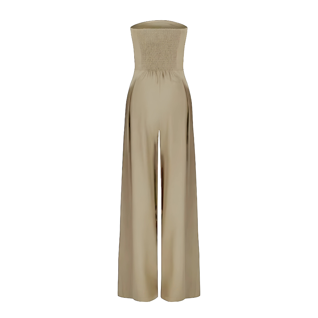 Maria  Elegante Strapless Jumpsuit