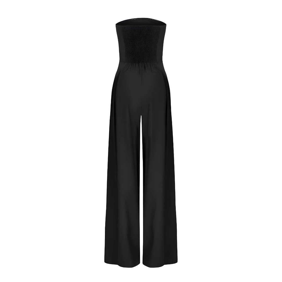 Maria  Elegante Strapless Jumpsuit