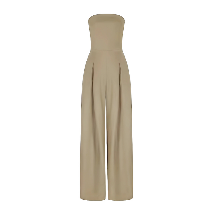 Maria  Elegante Strapless Jumpsuit