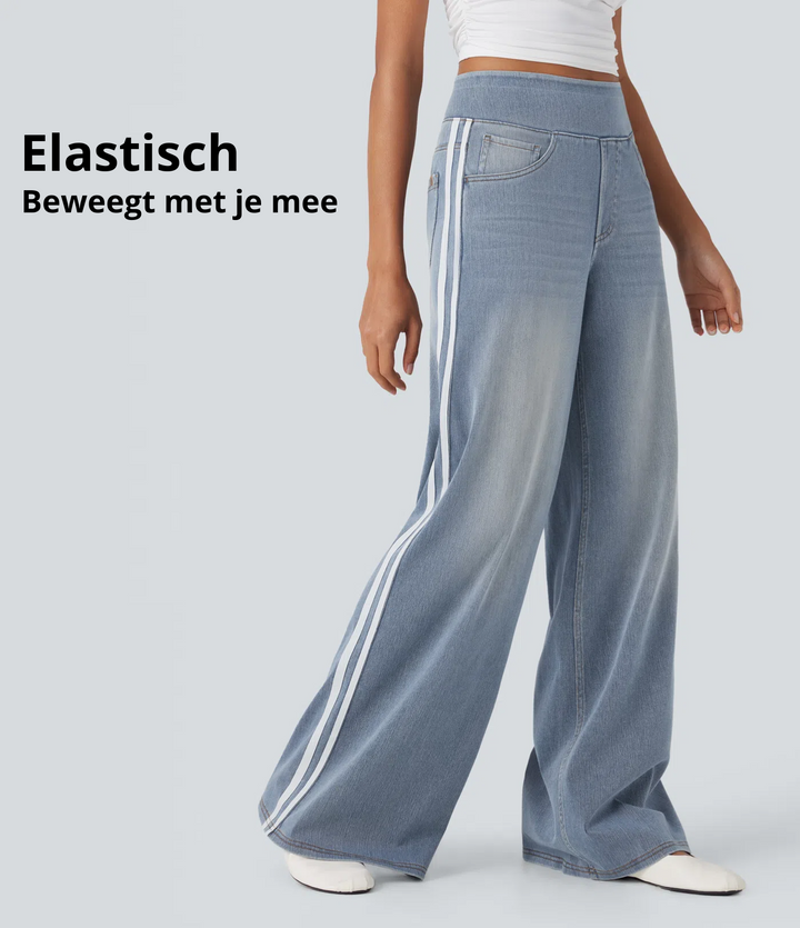 Elira™ | Zachte Comfortbroek met Diepe Zakken