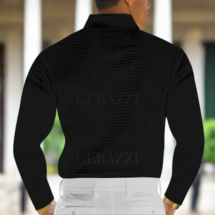 Casper™ | Gebreide Polo Trui met Stijlvolle Warmte