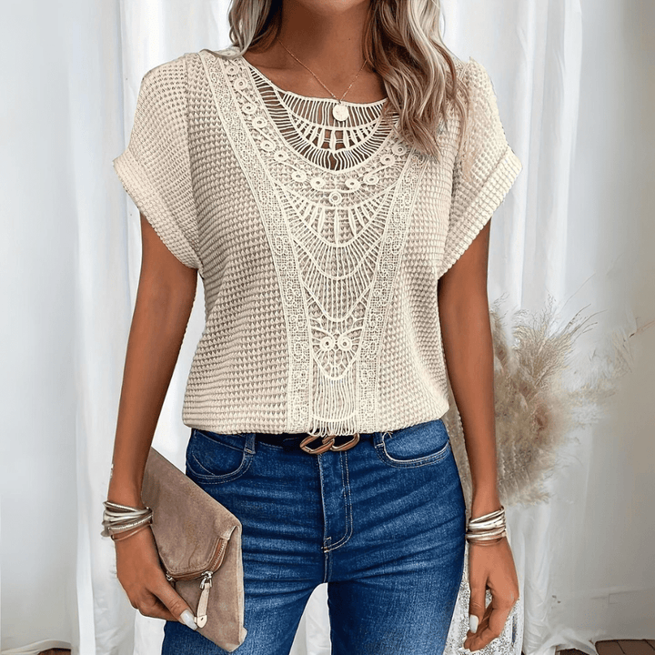 Linde | Elegante Ibiza-geïnspireerde blouse